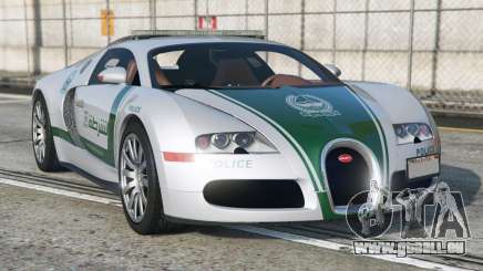 Bugatti Veyron Dubai Police [Replace] pour GTA 5