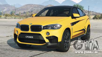 BMW X6 M (F86) Sunglow [Replace] pour GTA 5