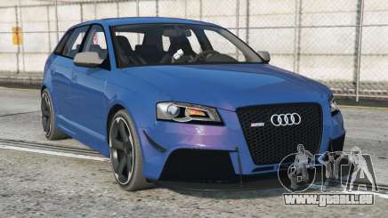 Audi RS 3 Sportback (8PA) Bahama Blue [Replace] pour GTA 5