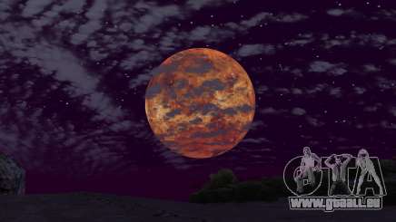 Planète Vénus au lieu de lune pour GTA San Andreas