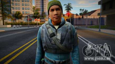 Half-Life 2 Rebels Male v5 für GTA San Andreas