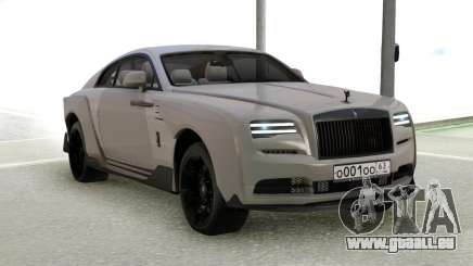 Rolls Royce Wraith Silver für GTA San Andreas