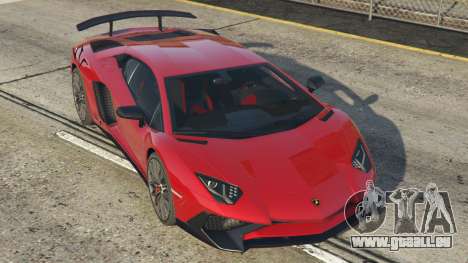 Lamborghini Aventador Imperial Red