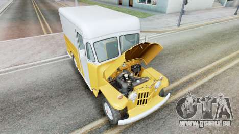 Willys Jeep Economy Delivery Truck pour GTA San Andreas