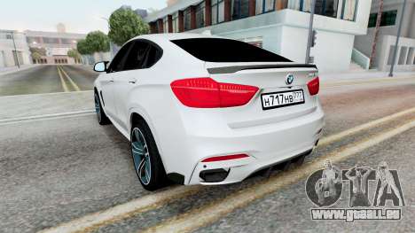 BMW X6 M50d (F16) pour GTA San Andreas