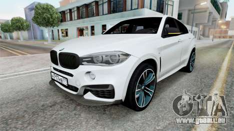 BMW X6 M50d (F16) pour GTA San Andreas