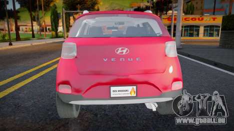 Hyundai Venue 2022 für GTA San Andreas