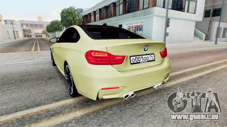 BMW M4 Coupe (F82) pour GTA San Andreas