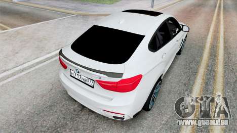 BMW X6 M50d (F16) pour GTA San Andreas