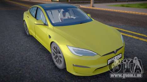 Tesla Model S Plaid Diamond pour GTA San Andreas