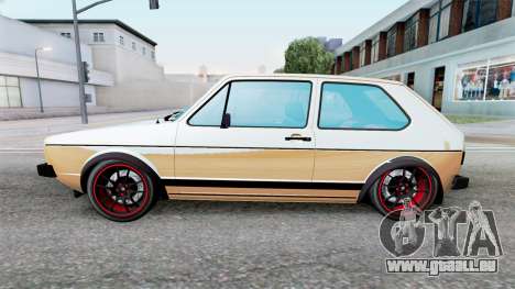 Volkswagen Golf Light French Beige pour GTA San Andreas