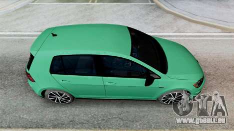 Volkswagen Golf Illuminating Emerald pour GTA San Andreas