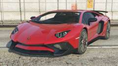 Lamborghini Aventador Imperial Red pour GTA 5