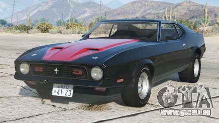 Ford Mustang Eerie Black pour GTA 5