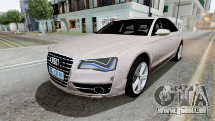 Audi S8 Quill Gray pour GTA San Andreas
